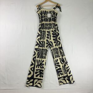 unknown brand Retro Floral Jumpsuit